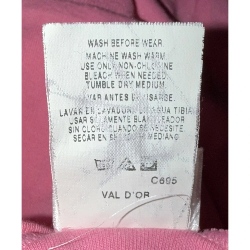 Vintage Carter's Pink Baby‎ Girl Watch Me Grow With Elephant 6-9 Months